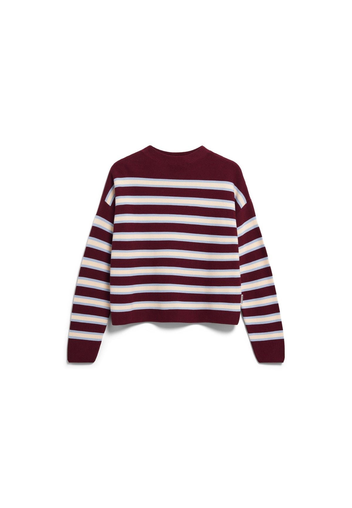 MERINAA STRIPED KNIT SWEATER