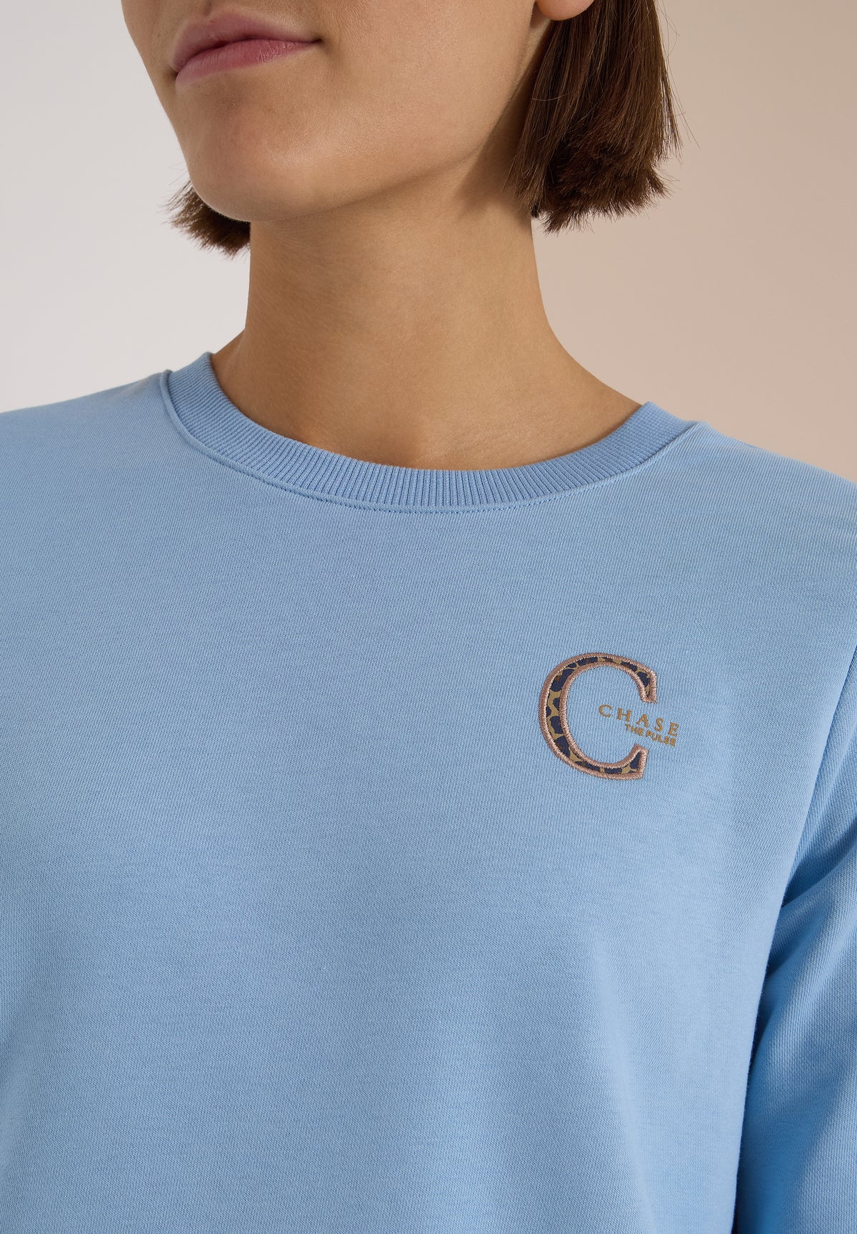 Sweatshirt mit Rundhals und Tunnelzug