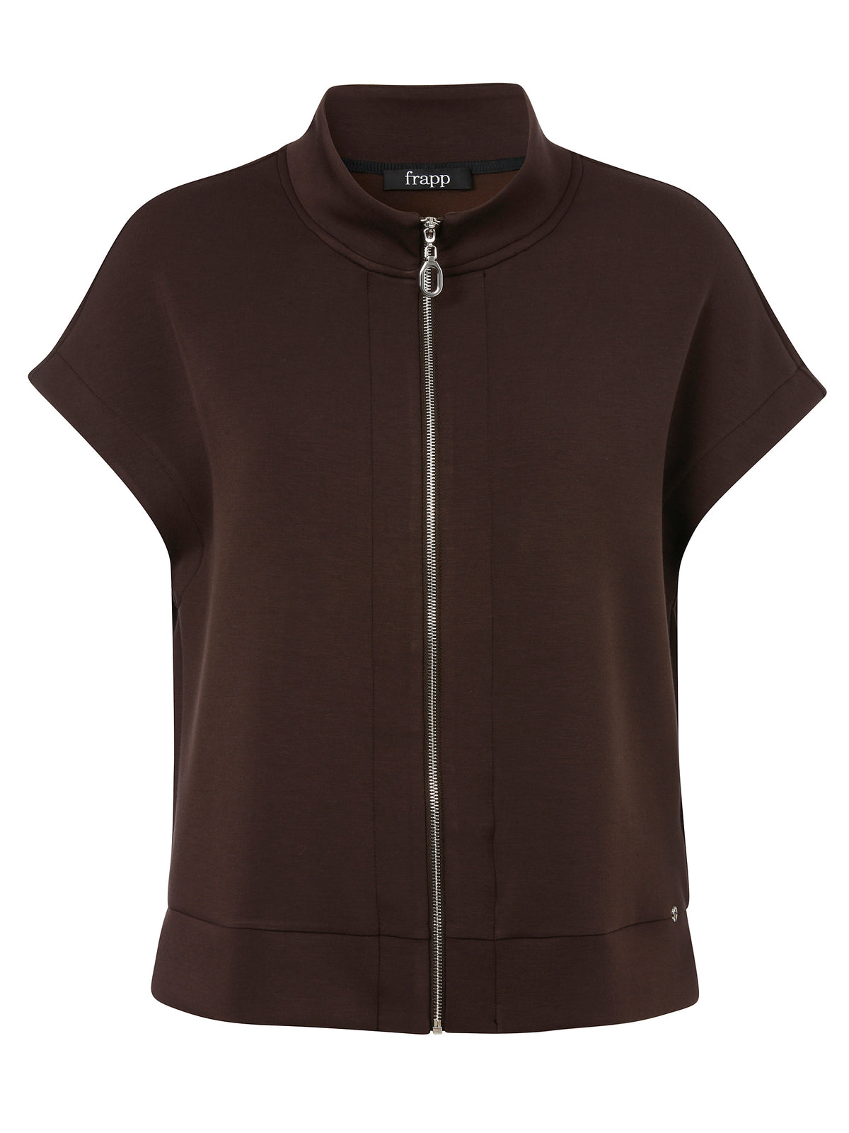 Weste Stehkragen Zipper