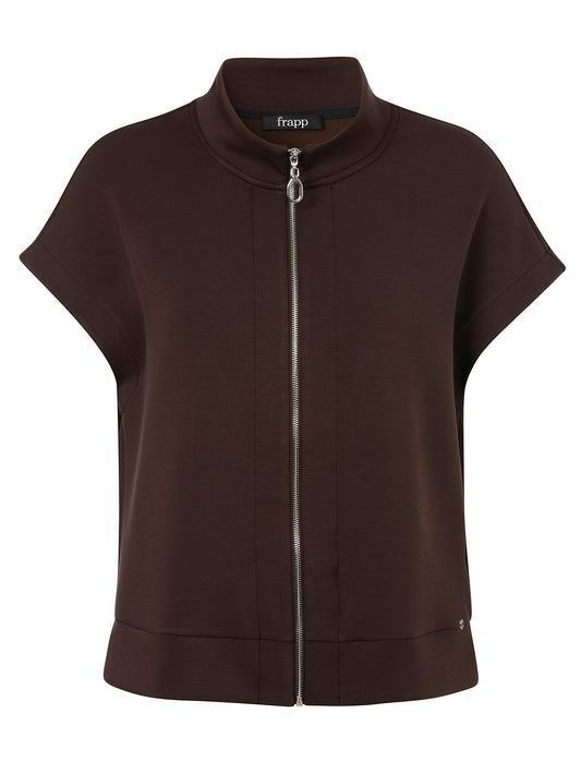 Weste Stehkragen Zipper