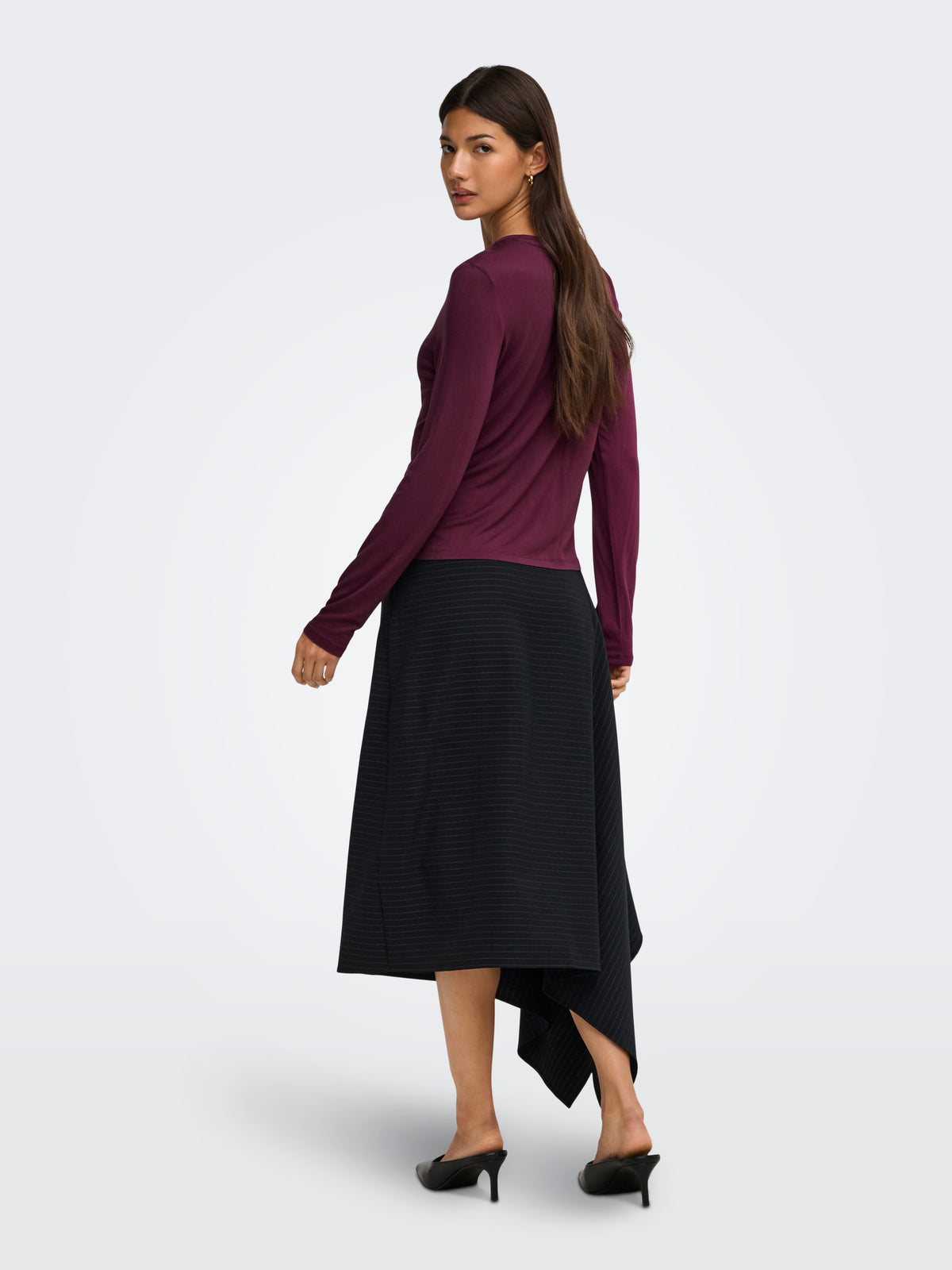 ONLBAMBOO L/S O-NECK TOP JRS