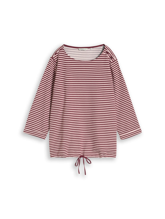 Plus Size - Langarmshirt mit Knopf-Details