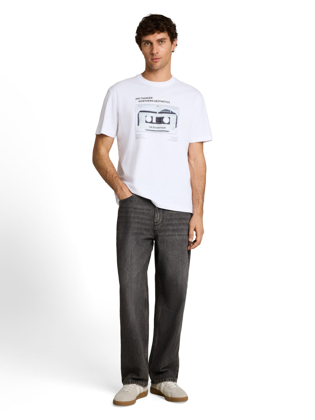 Relaxed Fit T-Shirt mit Print