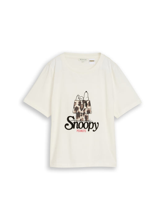 T-Shirt mit Snoopy-Print