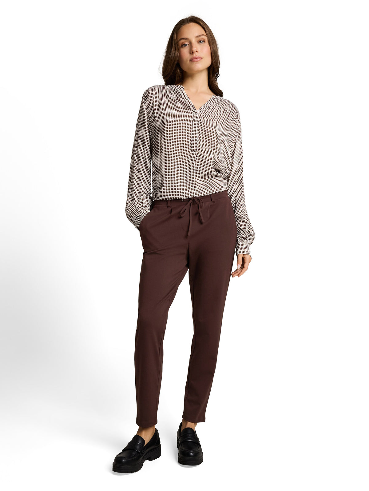 Loose Fit Stoffhose
