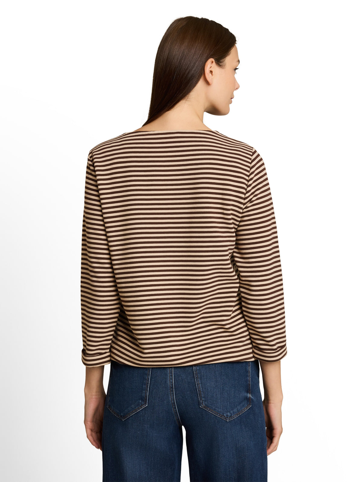 Langarmshirt mit Knopf-Details