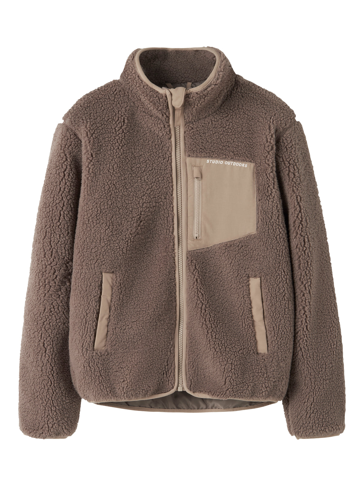 NKNMATTIA SHERPA JACKET PB1