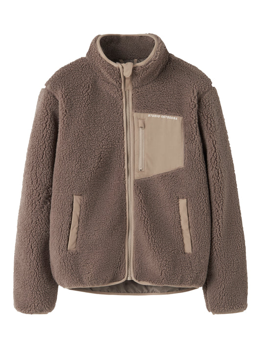 NKNMATTIA SHERPA JACKET PB1