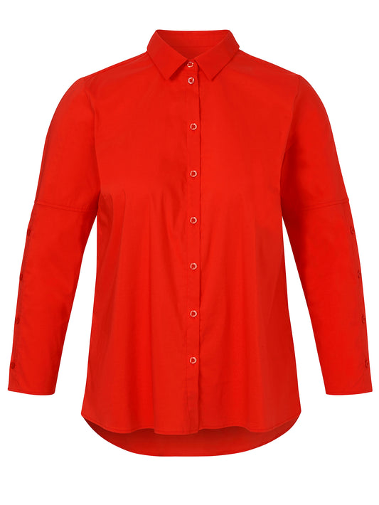 Bluse Hemdkragen 1/1 Arm