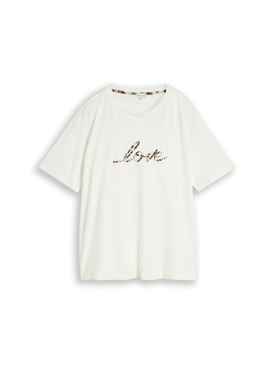 Plus Size - T-Shirt aus Baumwolle