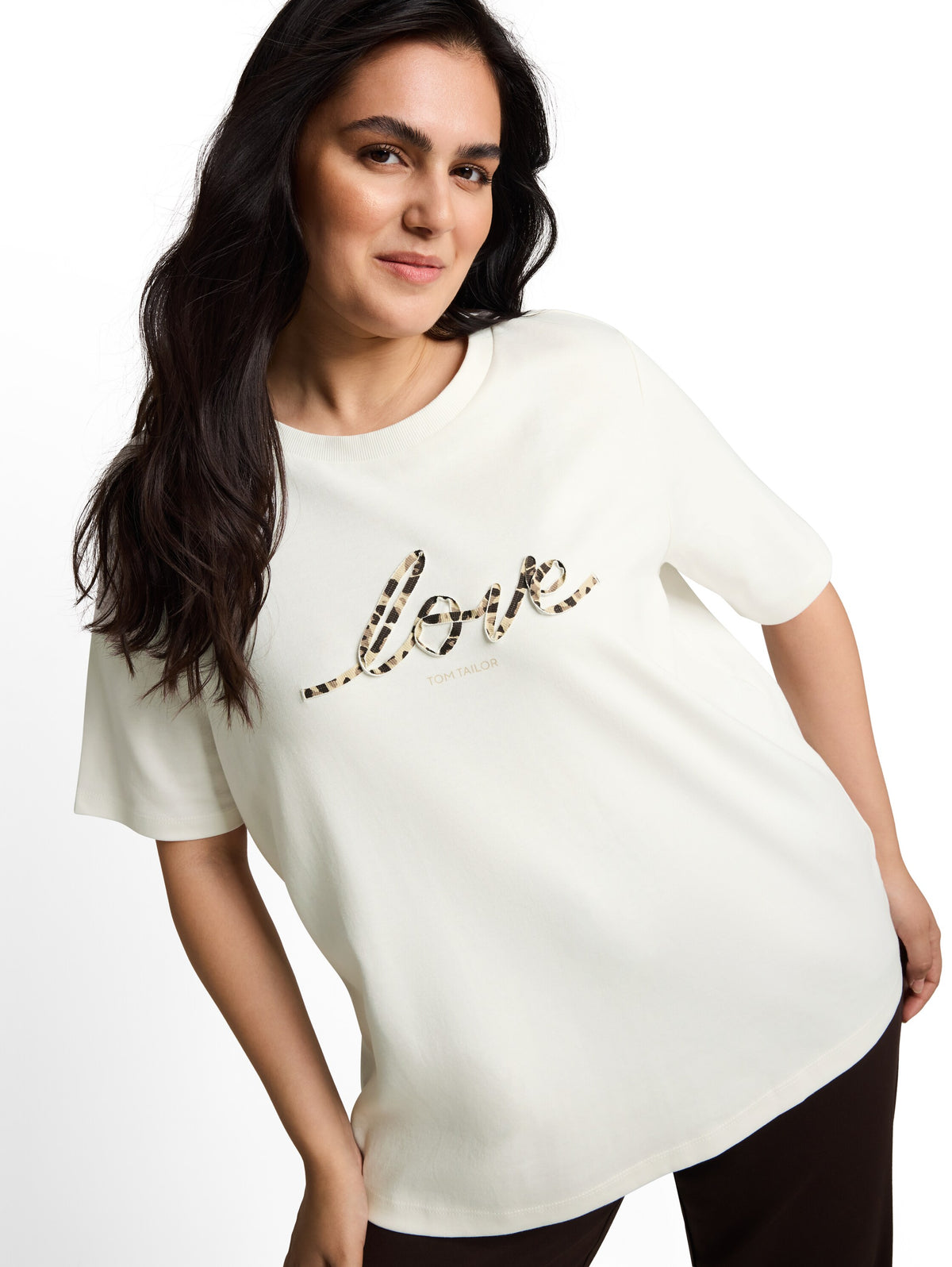 Plus Size - T-Shirt aus Baumwolle