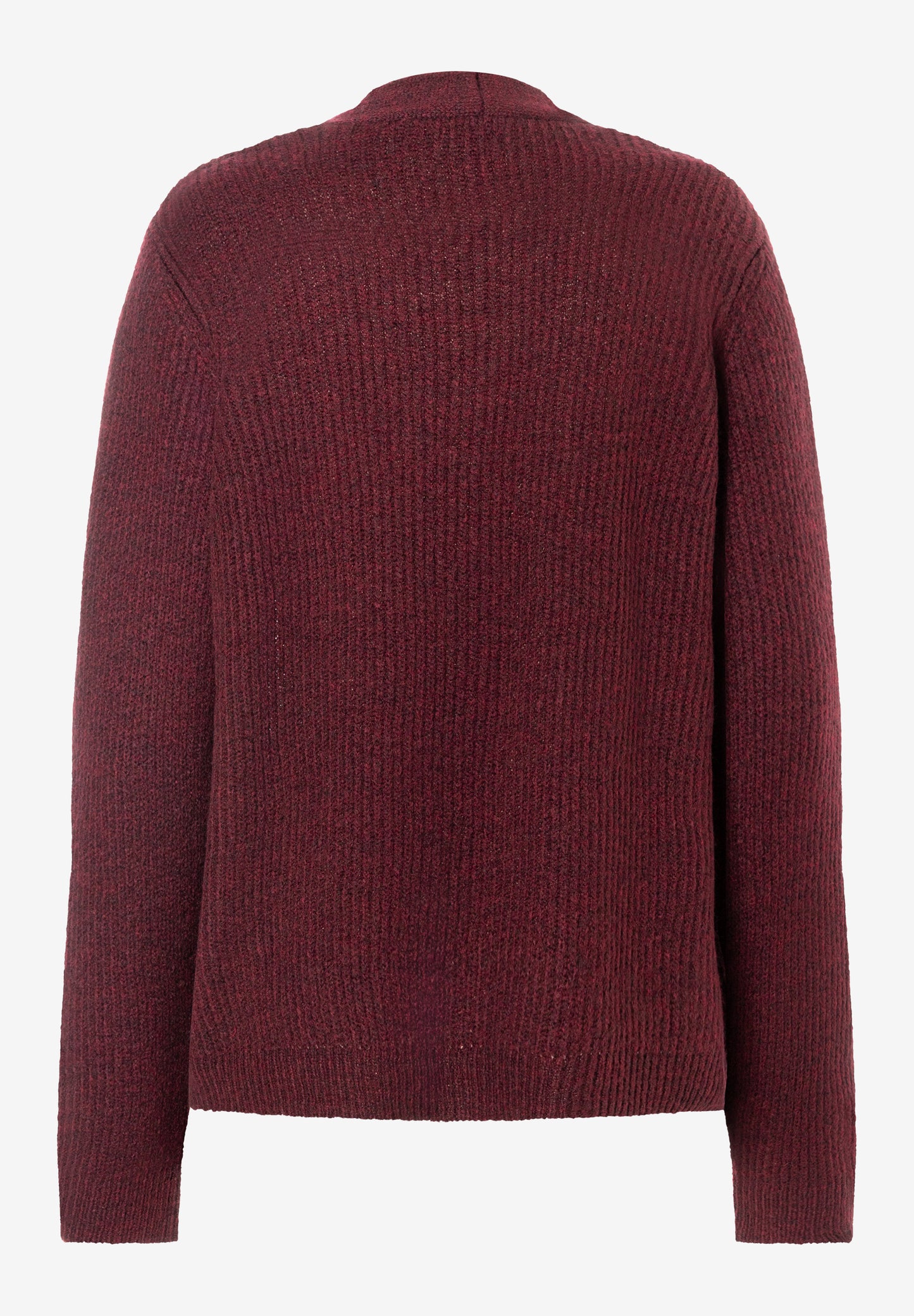 Cardigan, pomegranate red