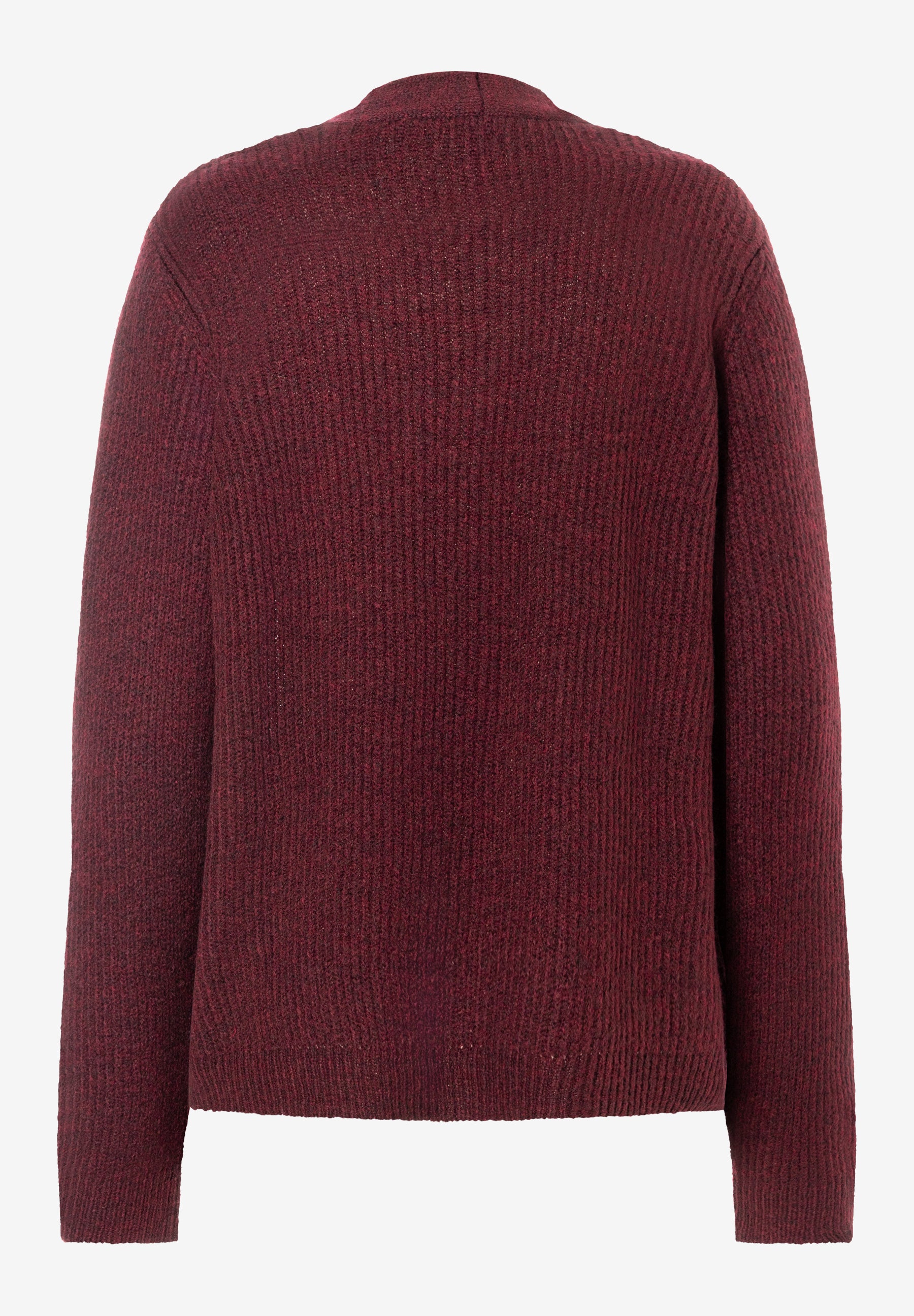 Cardigan, pomegranate red