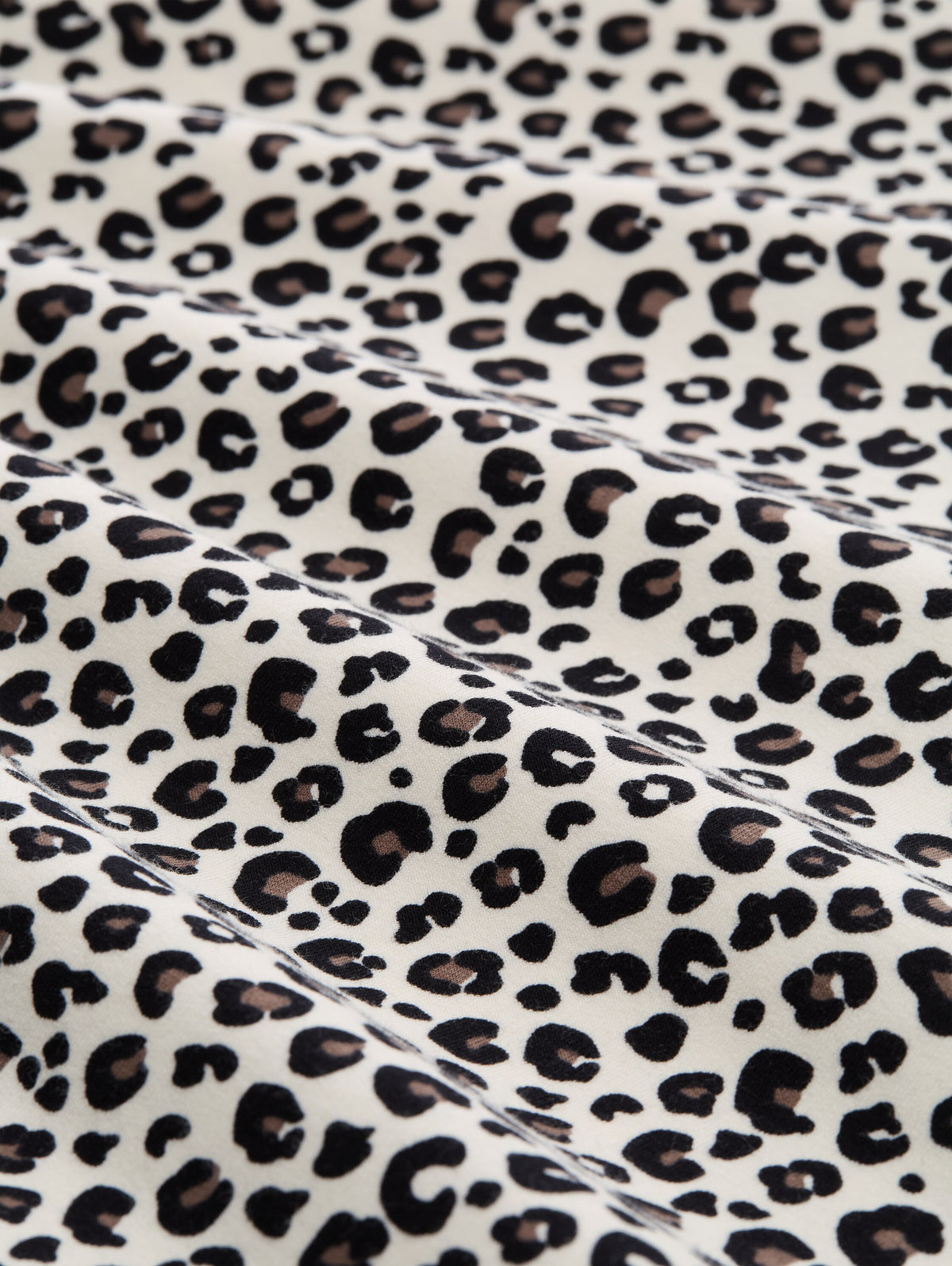 Loose Fit Sweatshirt mit Leo-Print