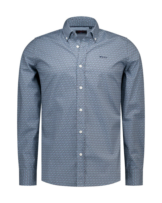SHIRT LONG SLEEVE, JACKET SOFT OCEAN
