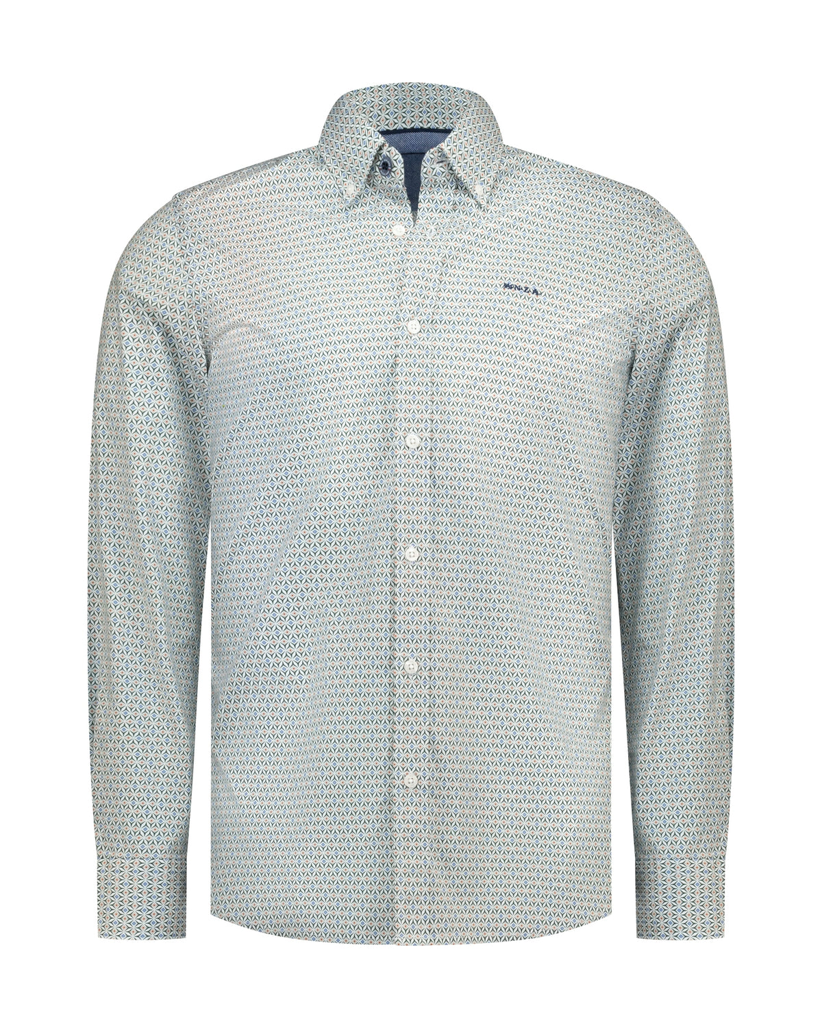 SHIRT LONG SLEEVE, COBALT BLUE