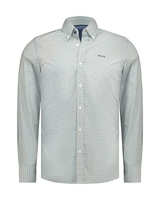 SHIRT LONG SLEEVE, COBALT BLUE