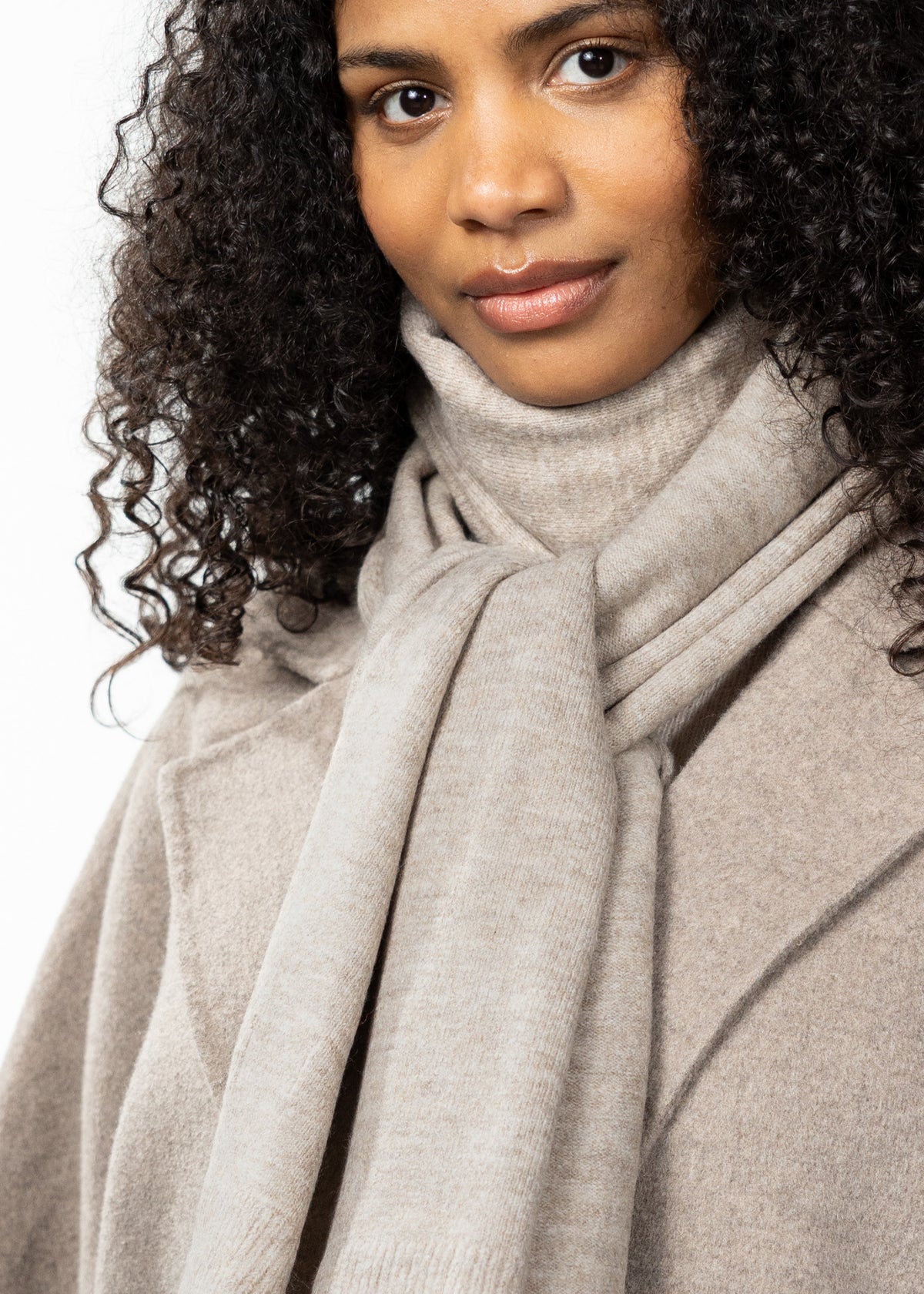 Witzia Scarf, light brown