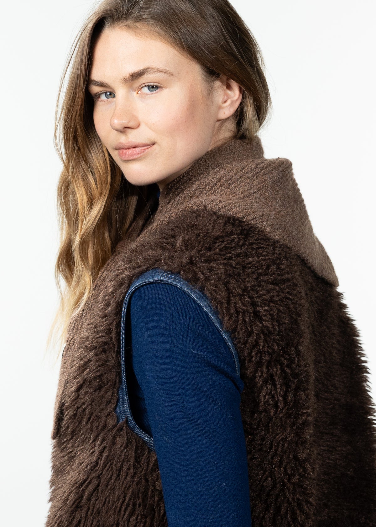 Neolana Scarf, brown