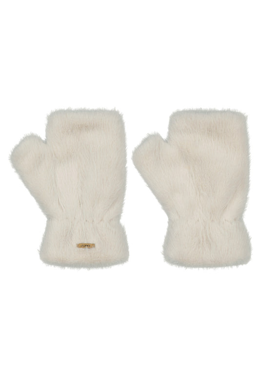 Britamu Fingerless Gloves, cream
