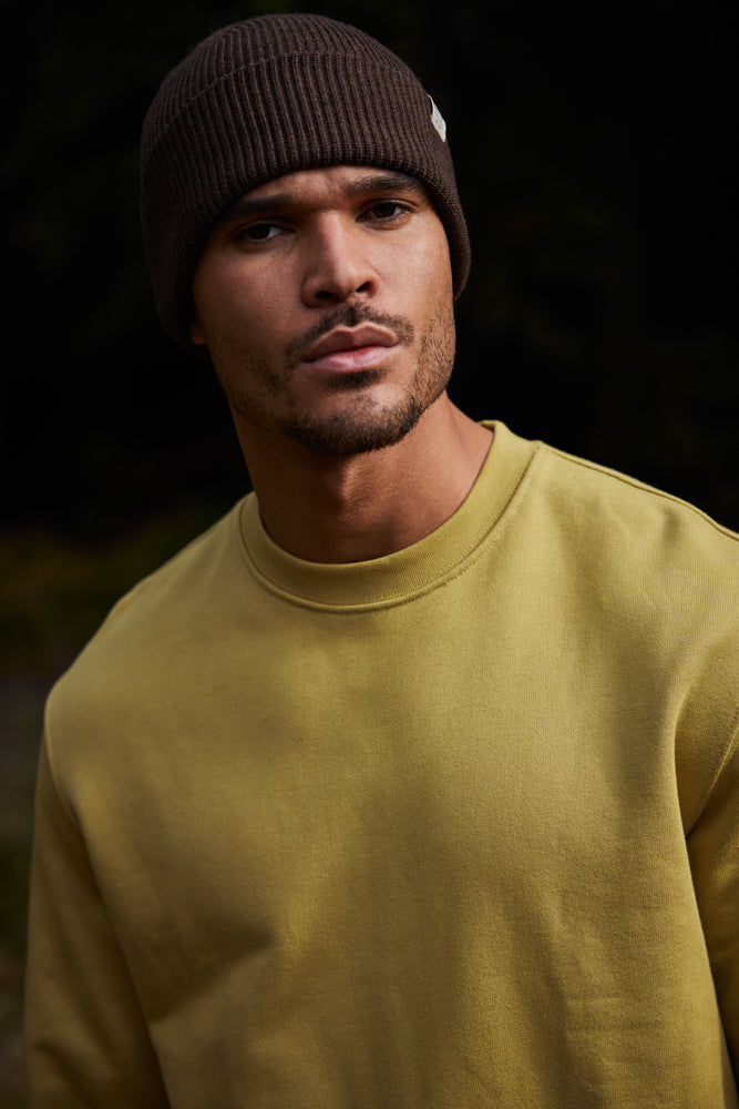 Stonel Beanie, dark brown