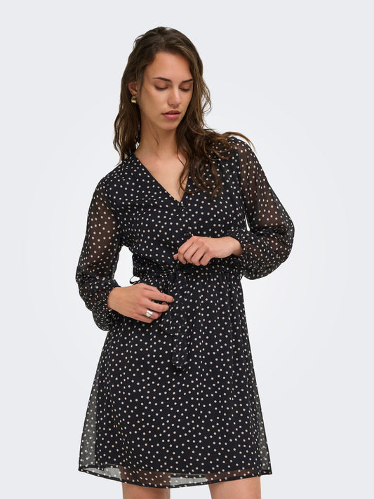 ONLCERA LIFE 3/4 SHORT DRESS WVN NOOS