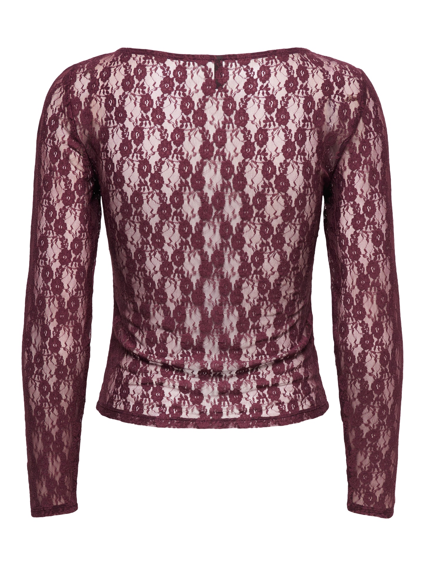 ONLNIKITA L/S BOATNECK LACE TOP BOX JRS