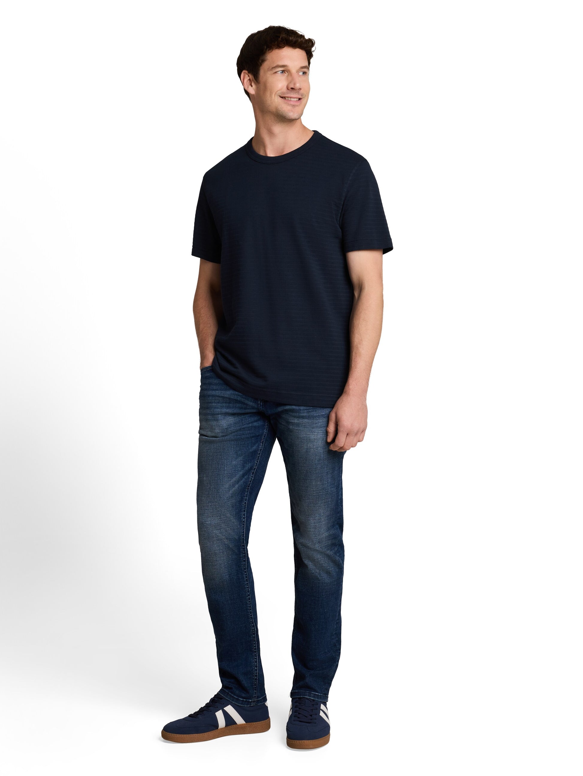 Heavy-Jersey T-Shirt aus Baumwolle