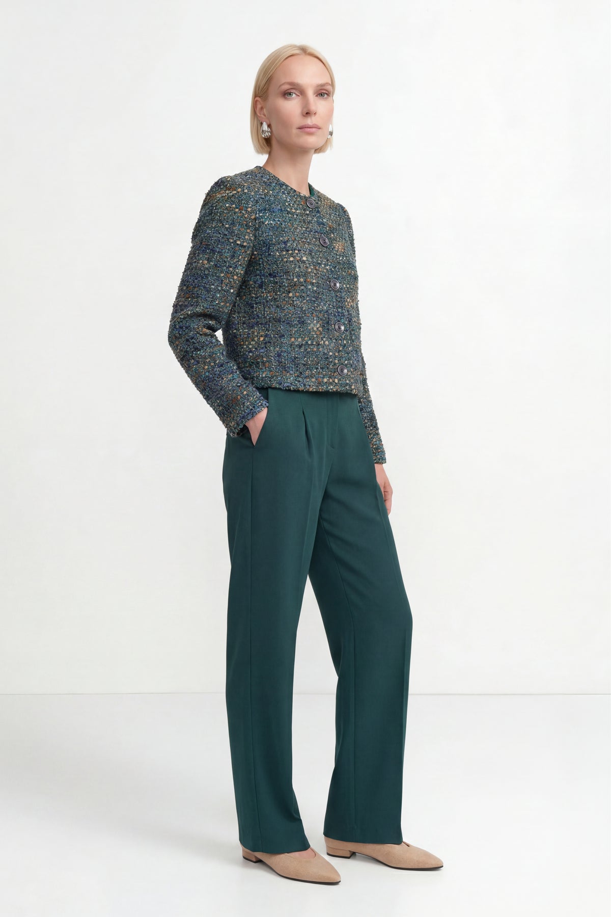 Boxy Boucle Jacket