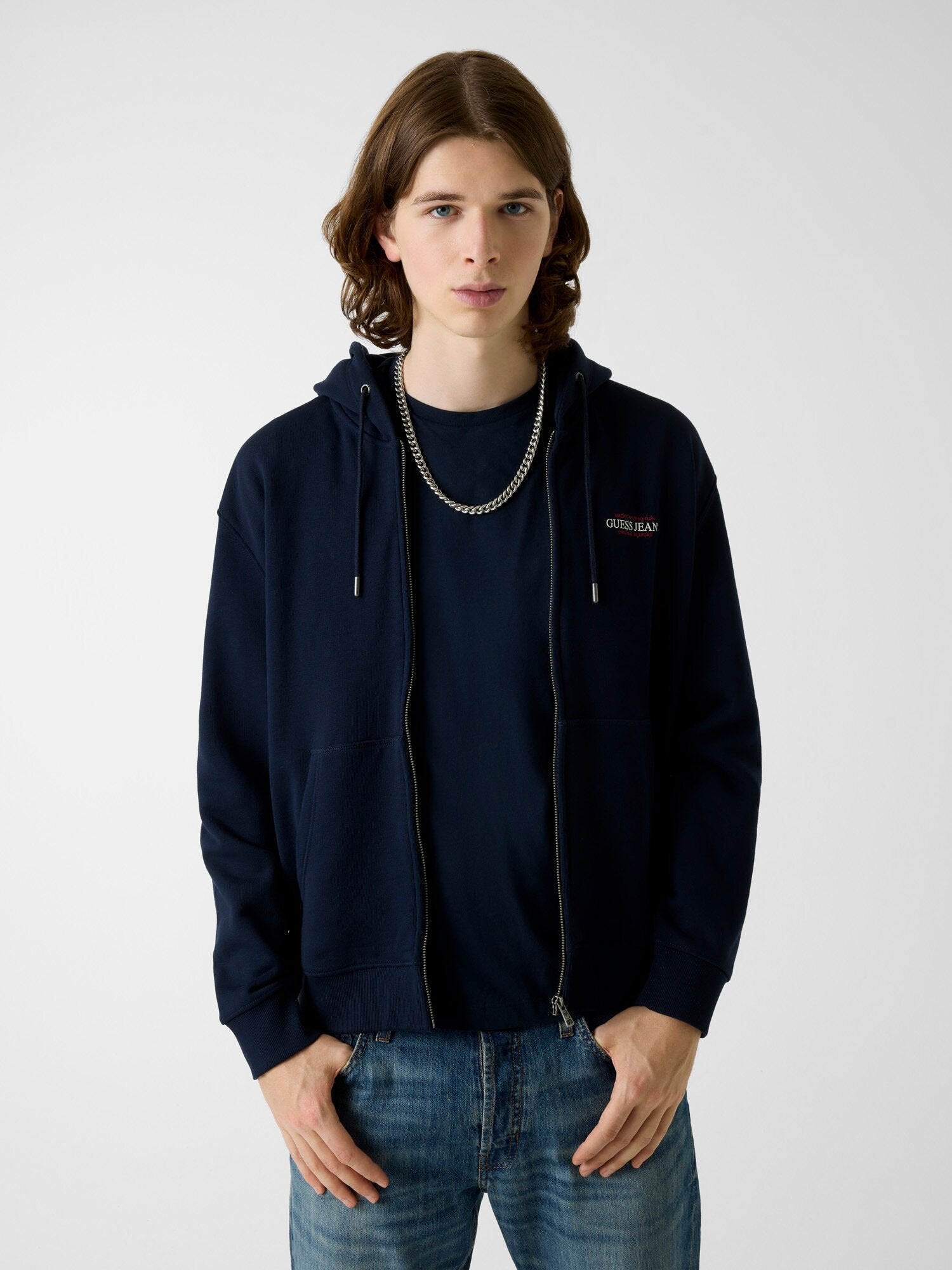 GJ REG AM TRAD FRONT ZIP UP HO