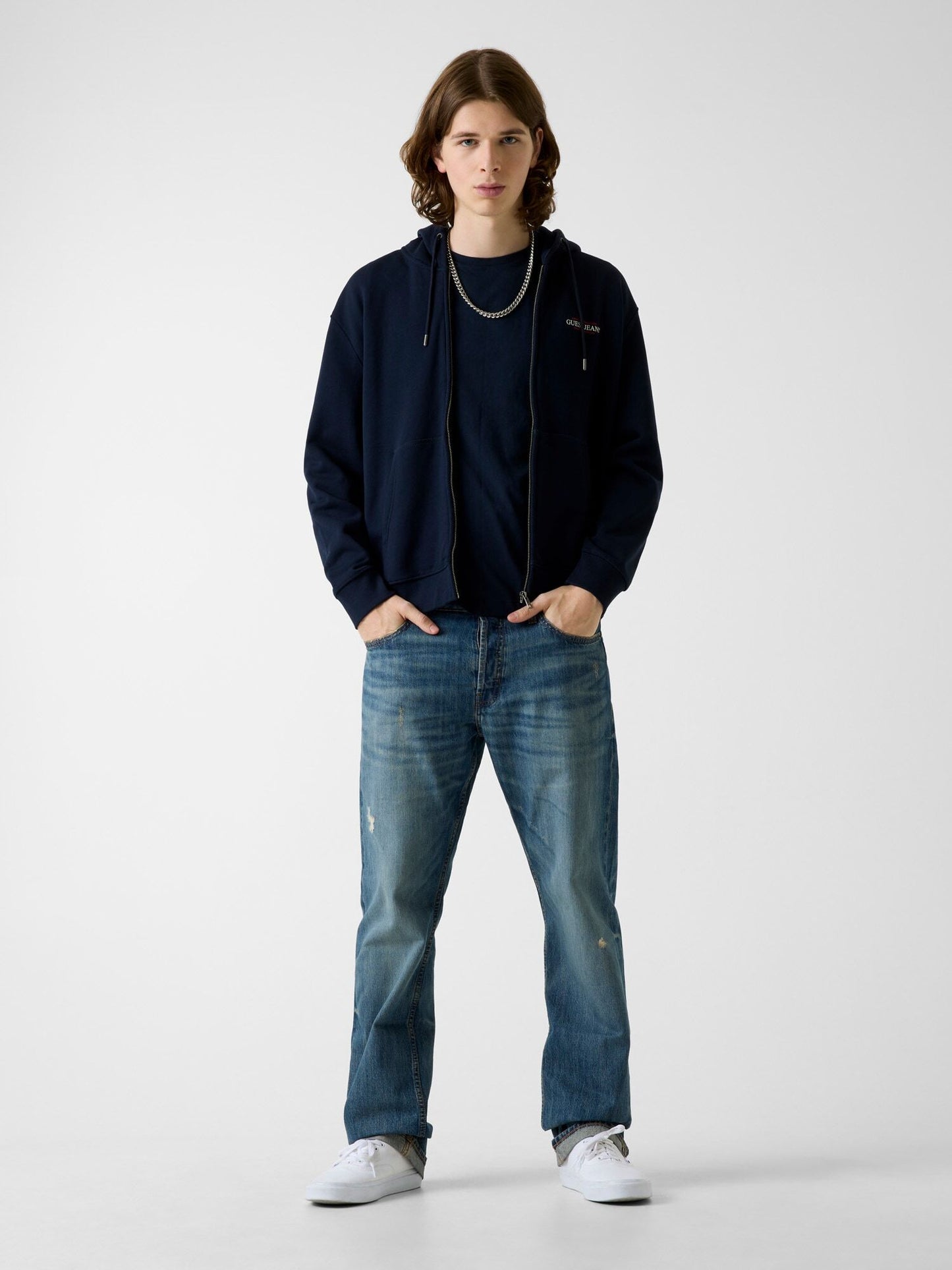GJ REG AM TRAD FRONT ZIP UP HO