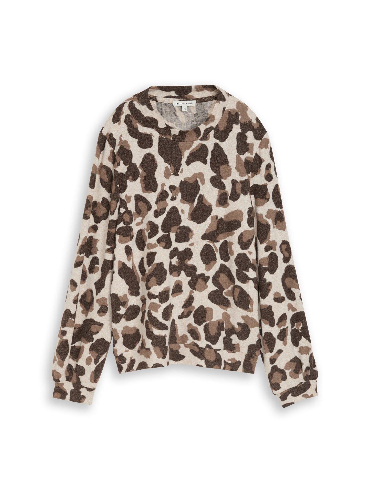 Cosy Langarmshirt mit Muster