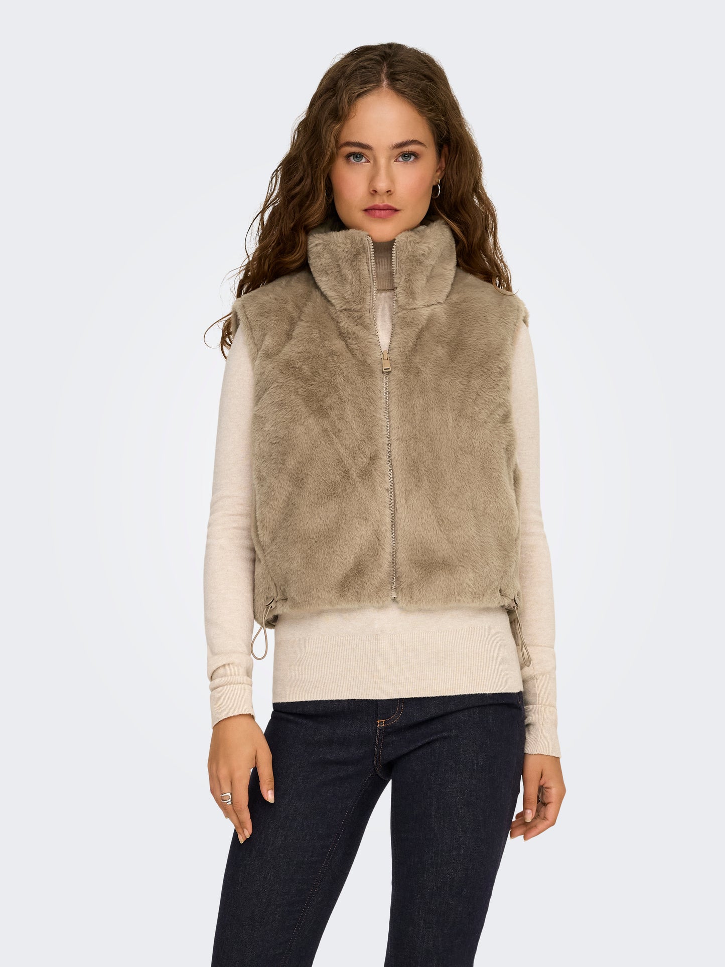 ONLDANA FAUX FUR REV.WAISTCOAT OTW CC