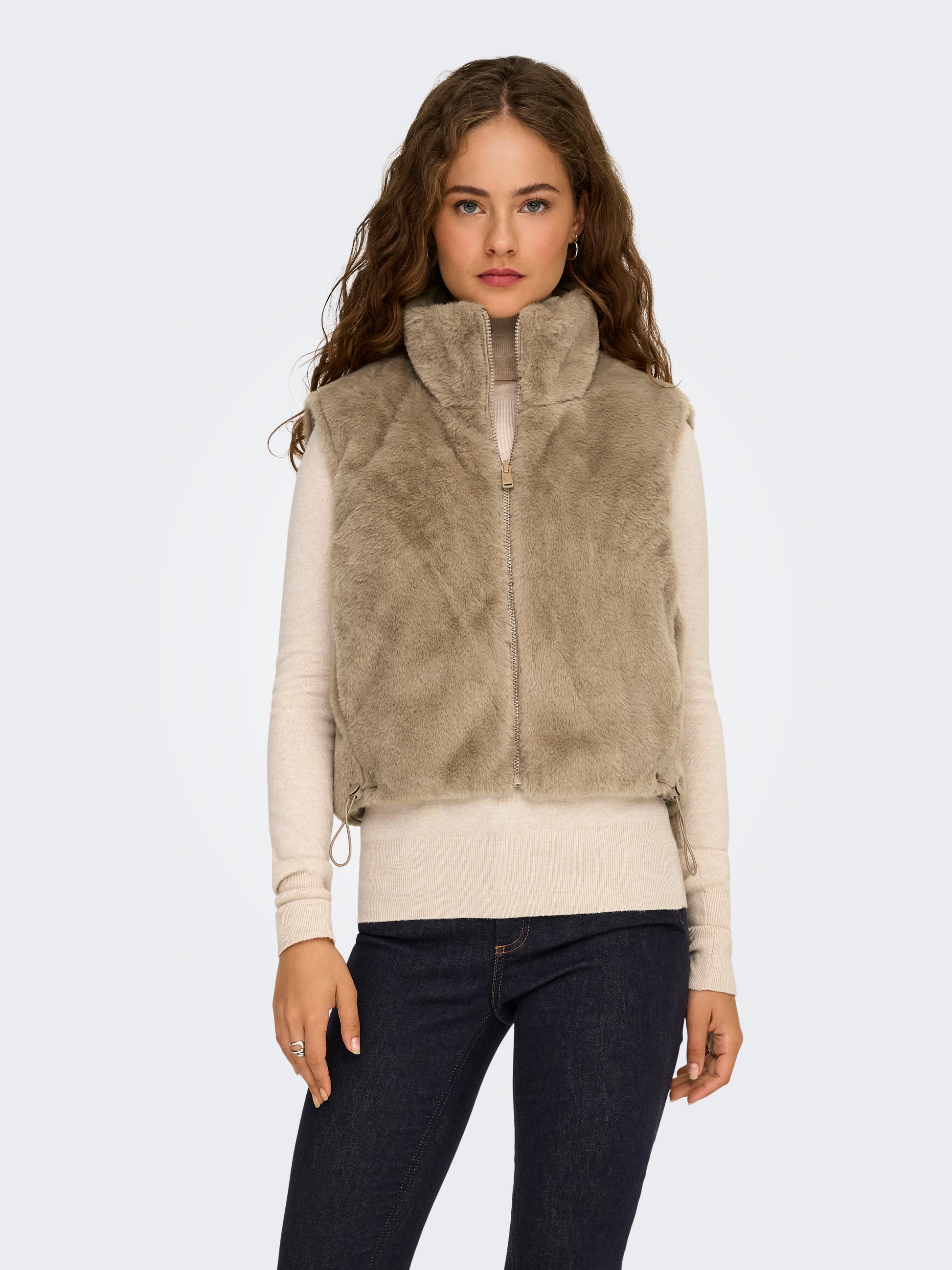 ONLDANA FAUX FUR REV.WAISTCOAT OTW CC
