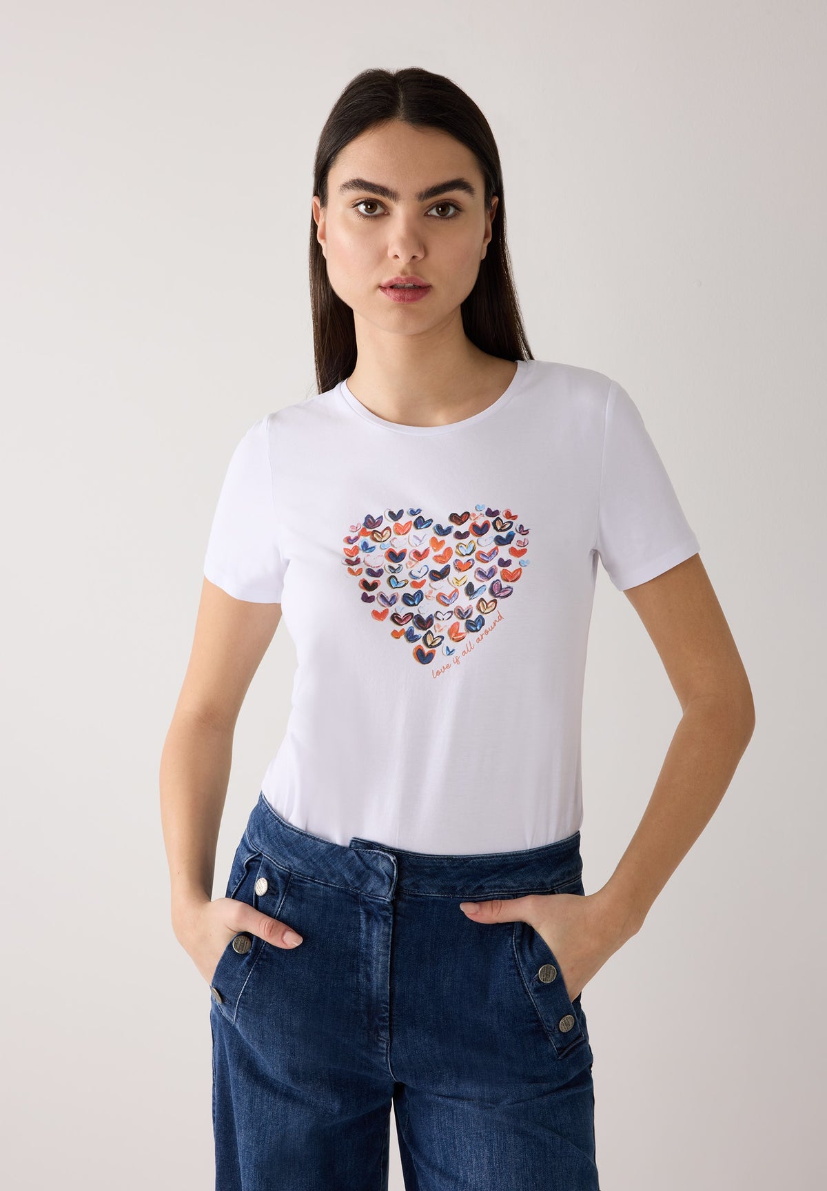 T-Shirt mit Herz