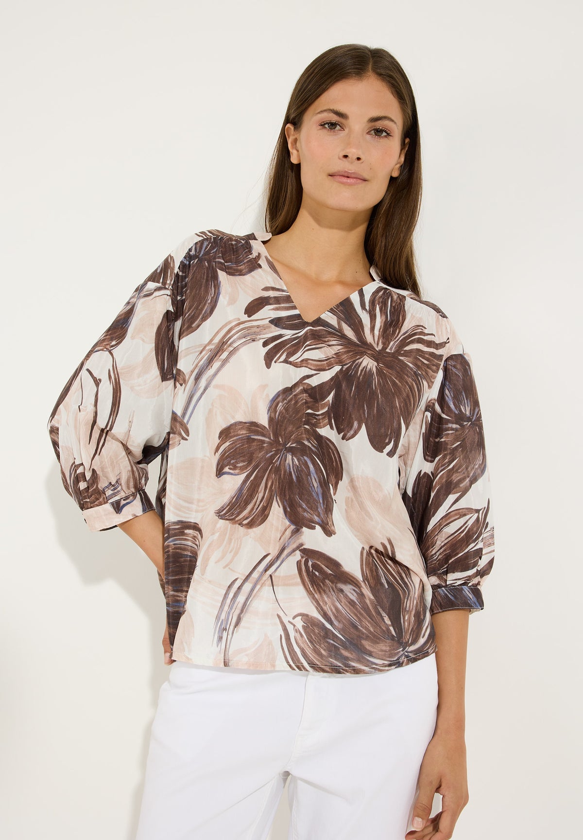 Printbluse