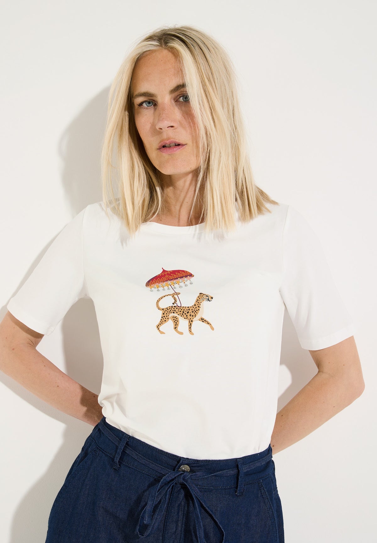 T-Shirt mit Frontprint