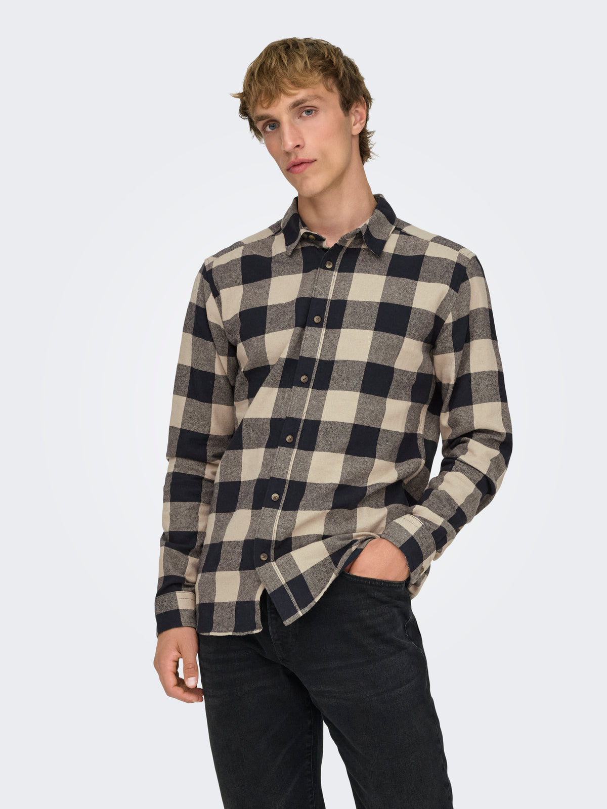 ONSGUDMUND LS CHECKED SHIRT NOOS