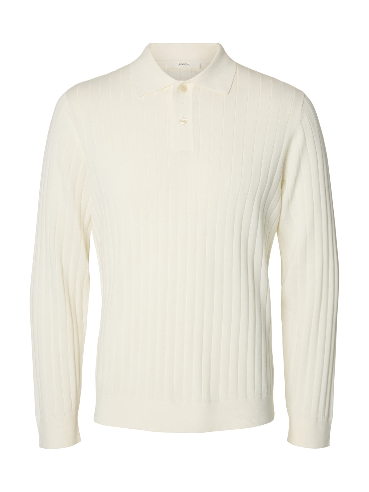 SLMTORINO LS KNIT RIB POLO NOOS