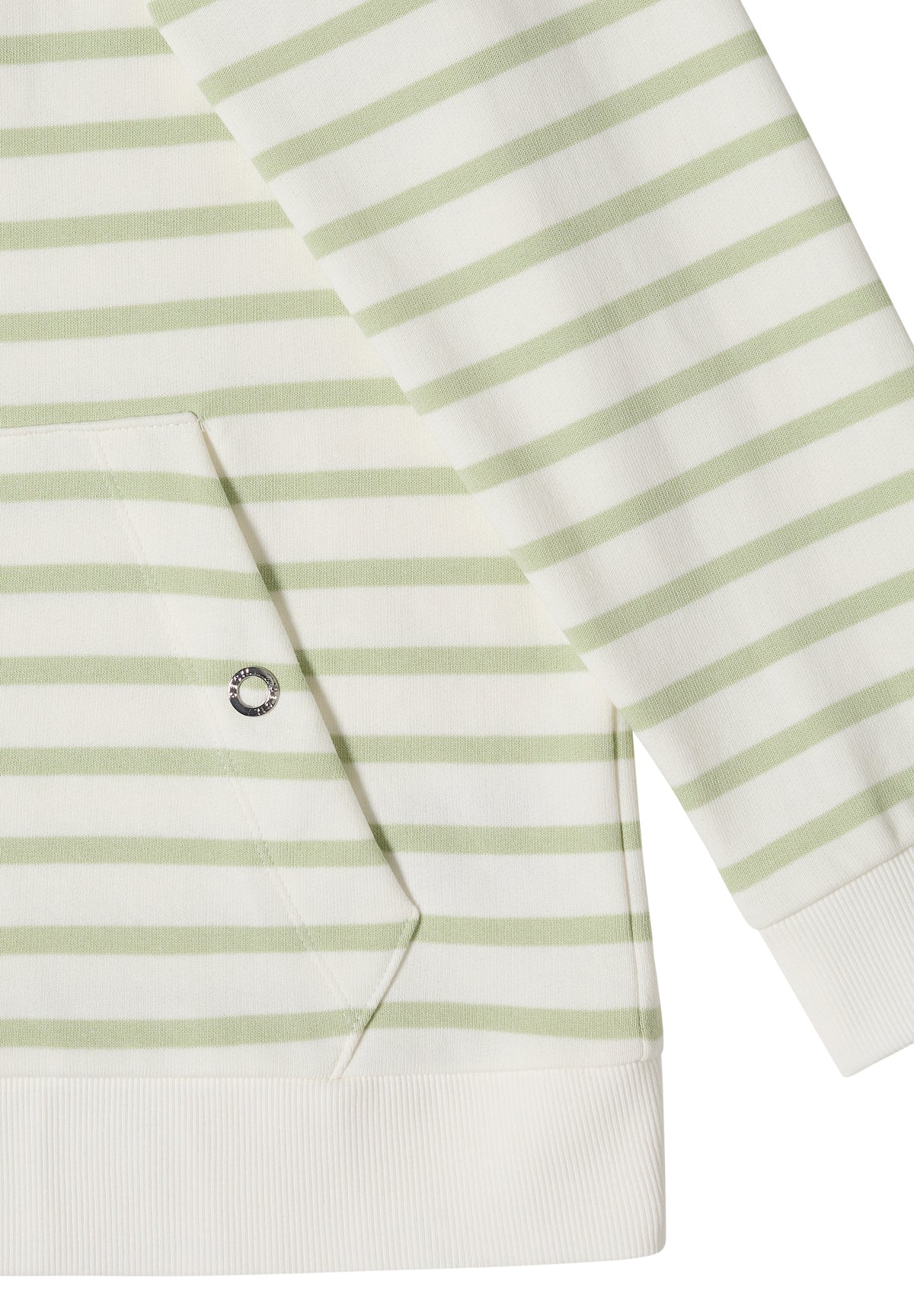 Langarm Jacke mit Kapuze und Struktur