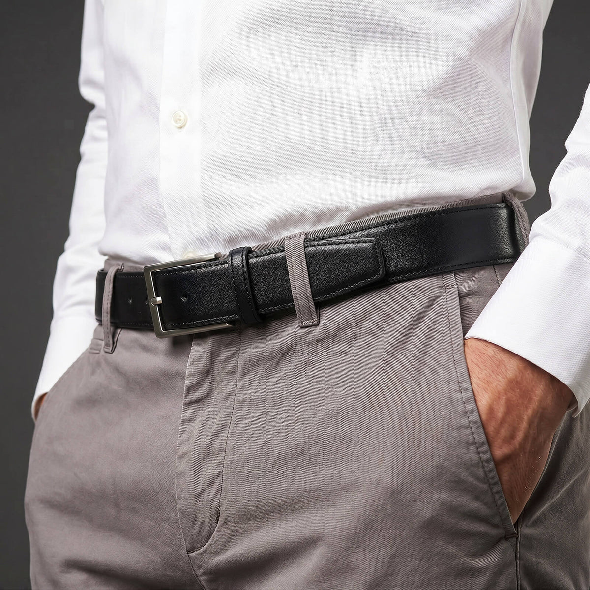 Ledergürtel LINDENMANN (XL)