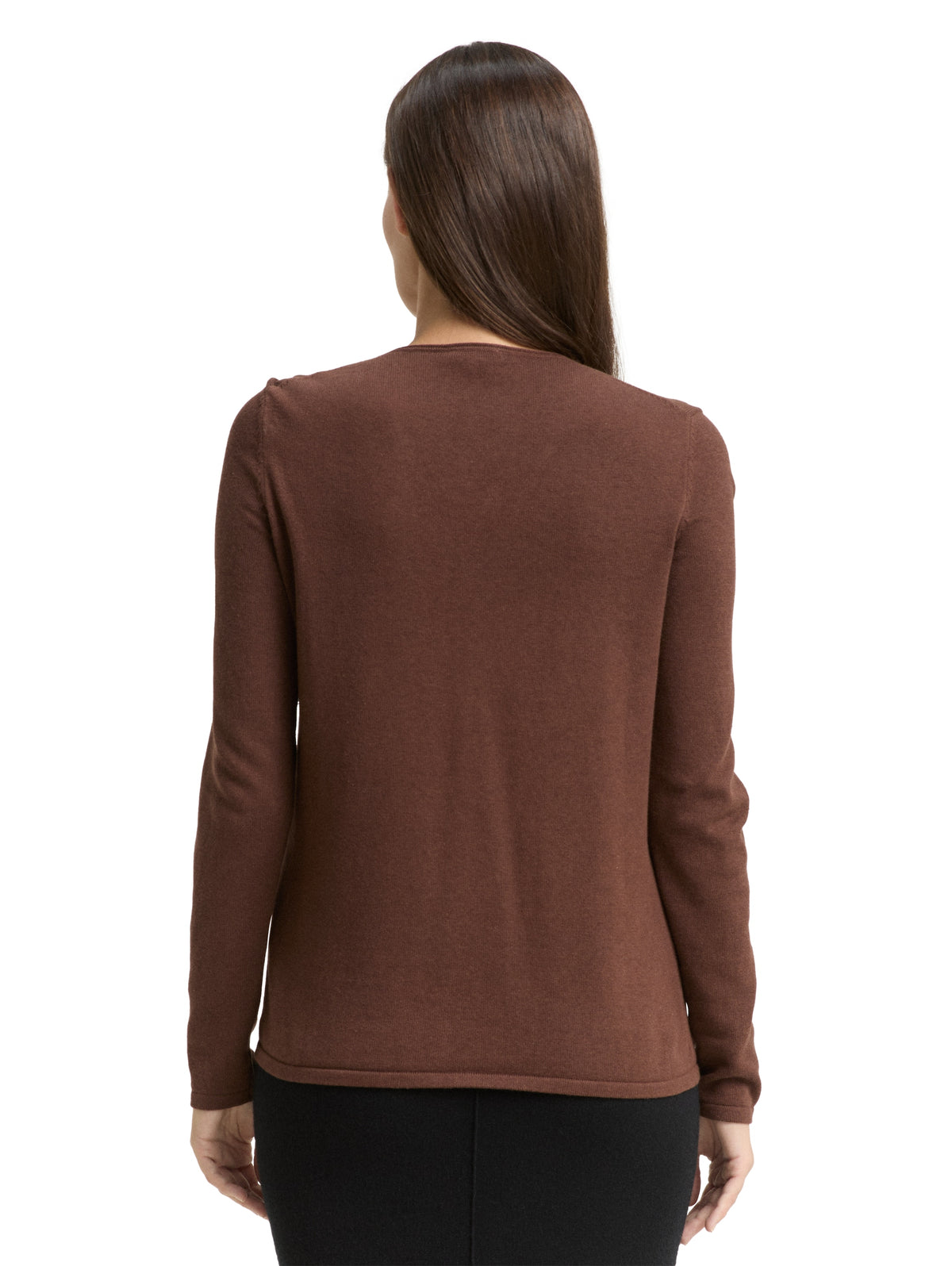 Strickpullover mit V-Ausschnitt