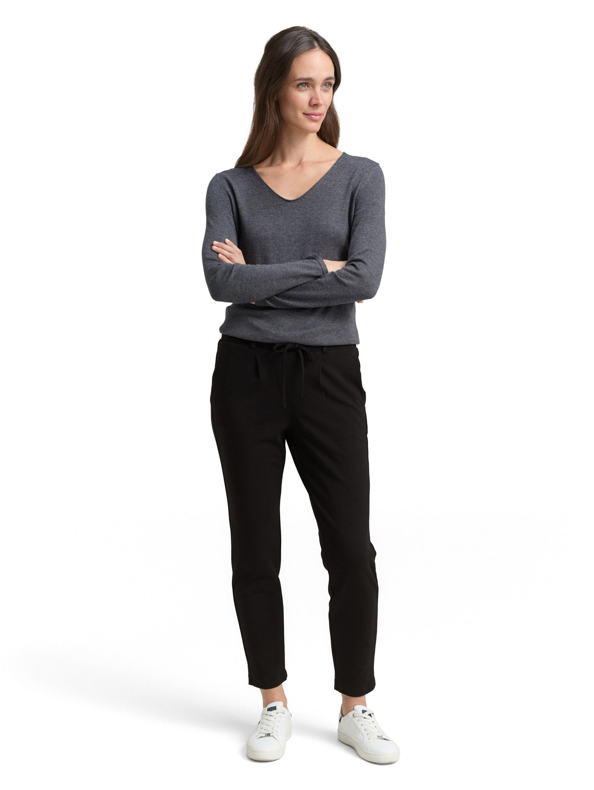 Lässige Stoffhose