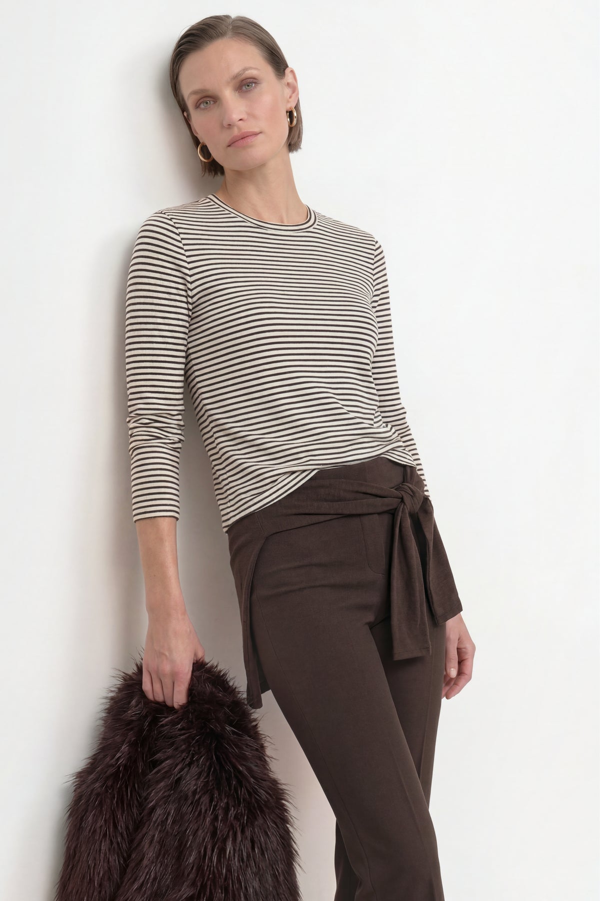 Organic Sparkle Striped Longsleeve