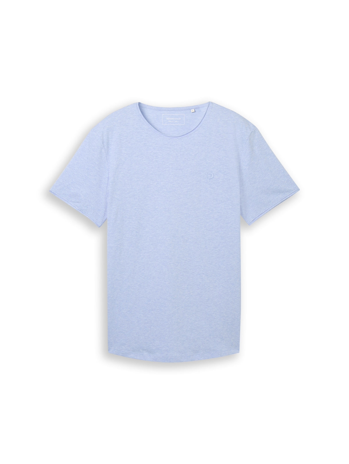 T-Shirt in Melange Optik