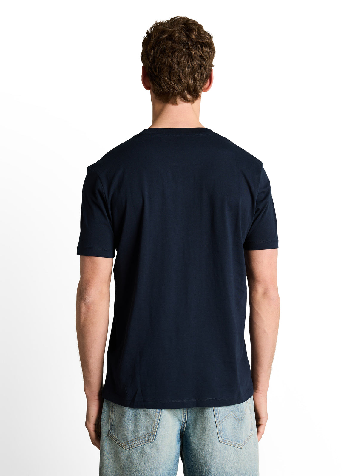 Basic T-Shirt mit Logo-Print