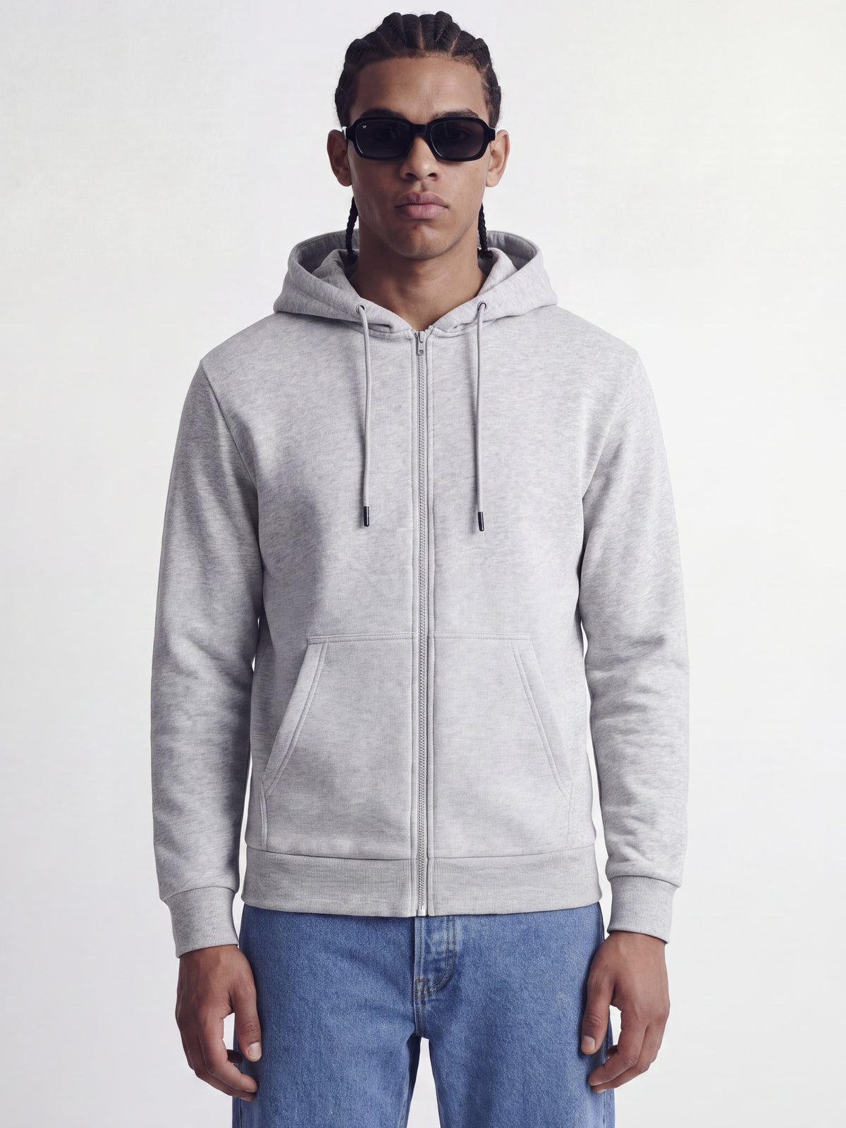 JJEBRADLEY SWEAT ZIP HOOD NOOS