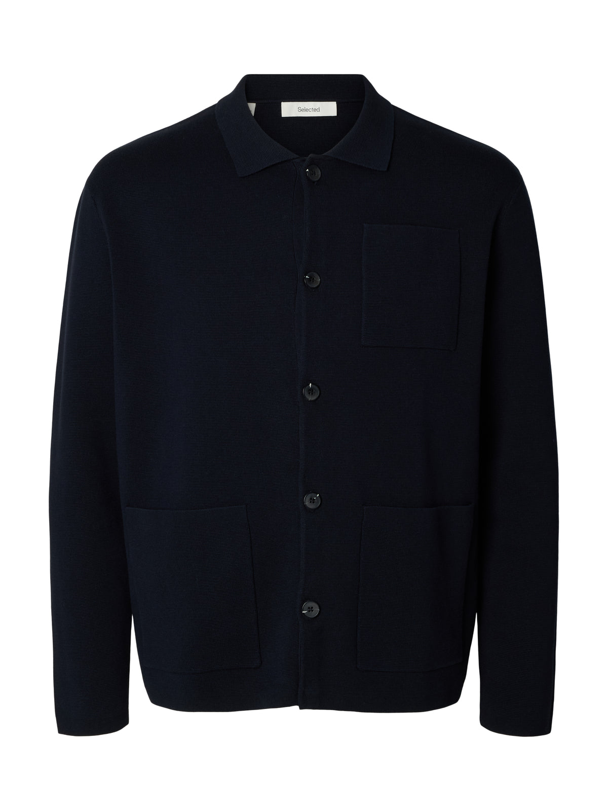 SLMMIKE LIGHT POLO CARDIGAN NOOS