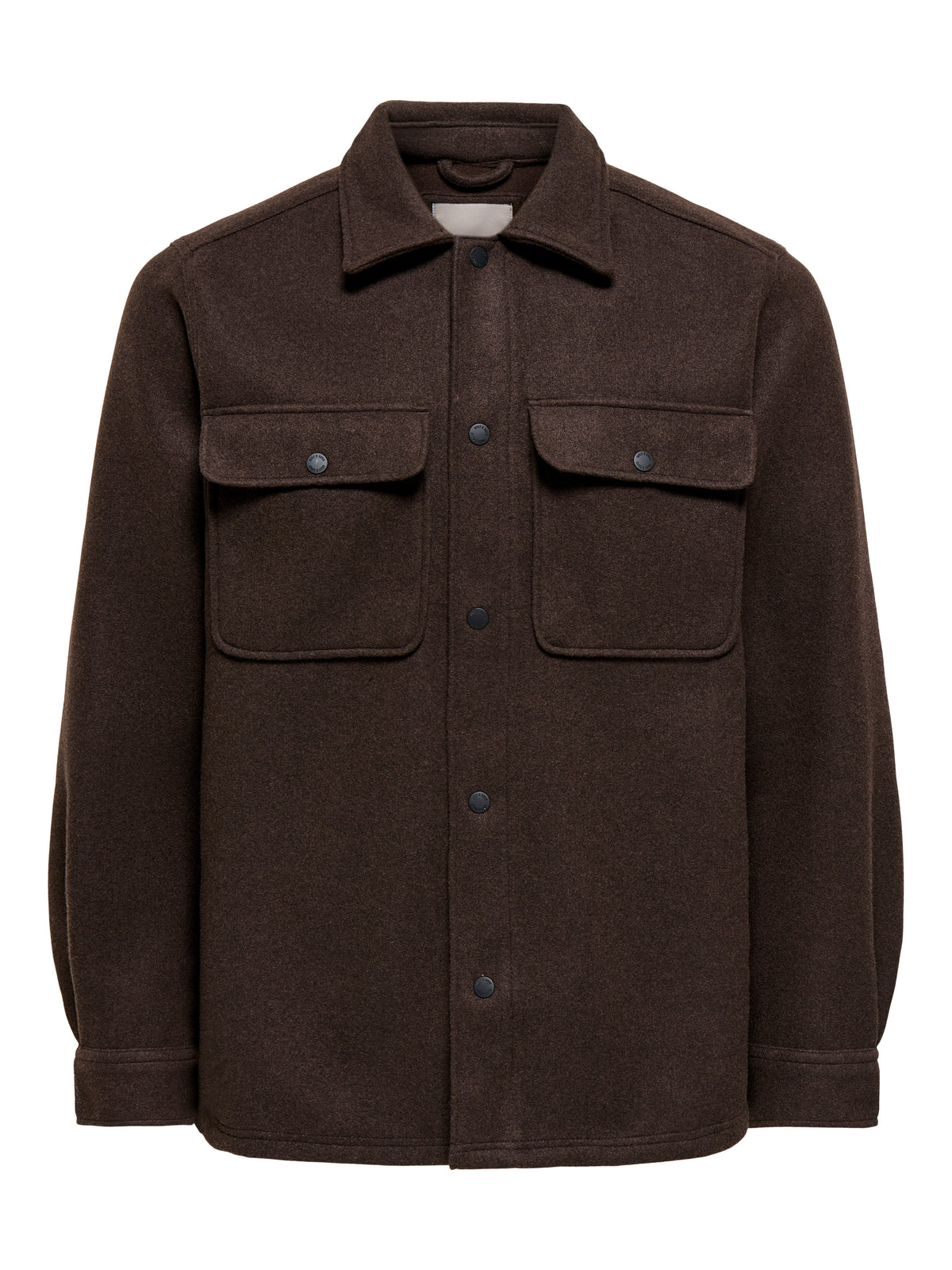 ONSASH OVR WOOLEN LOOK PKT LS SHIRT NOOS