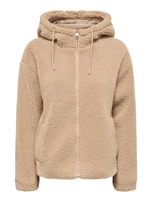 ONLASPEN HOOD TEDDY JACKET CC OTW